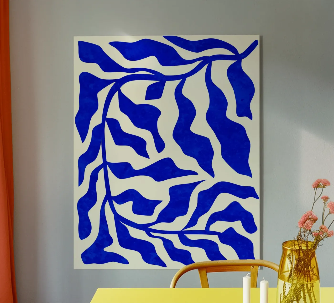 Indigo Elegance plexiglass da Kintsugi99
