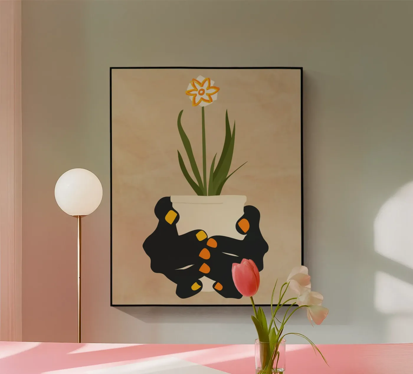 Hoop houden acryl van Kintsugi99