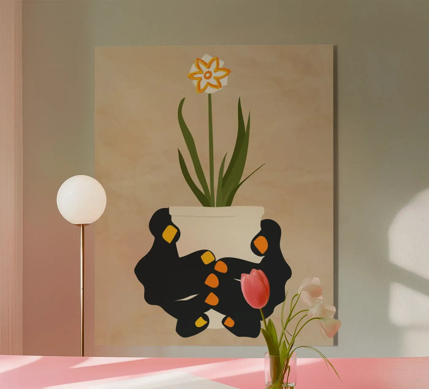 Hoop houden acryl van Kintsugi99