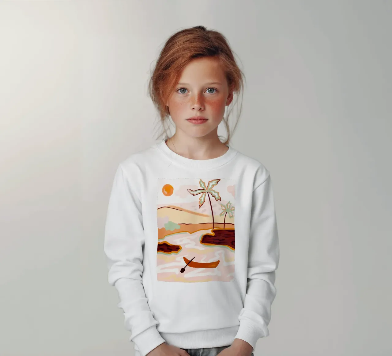 Cielos de algodón de azúcar sudadera para niño de Kintsugi99