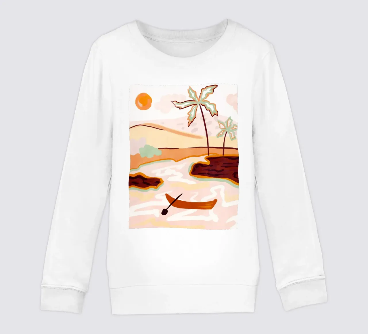 Cielos de algodón de azúcar sudadera para niño de Kintsugi99