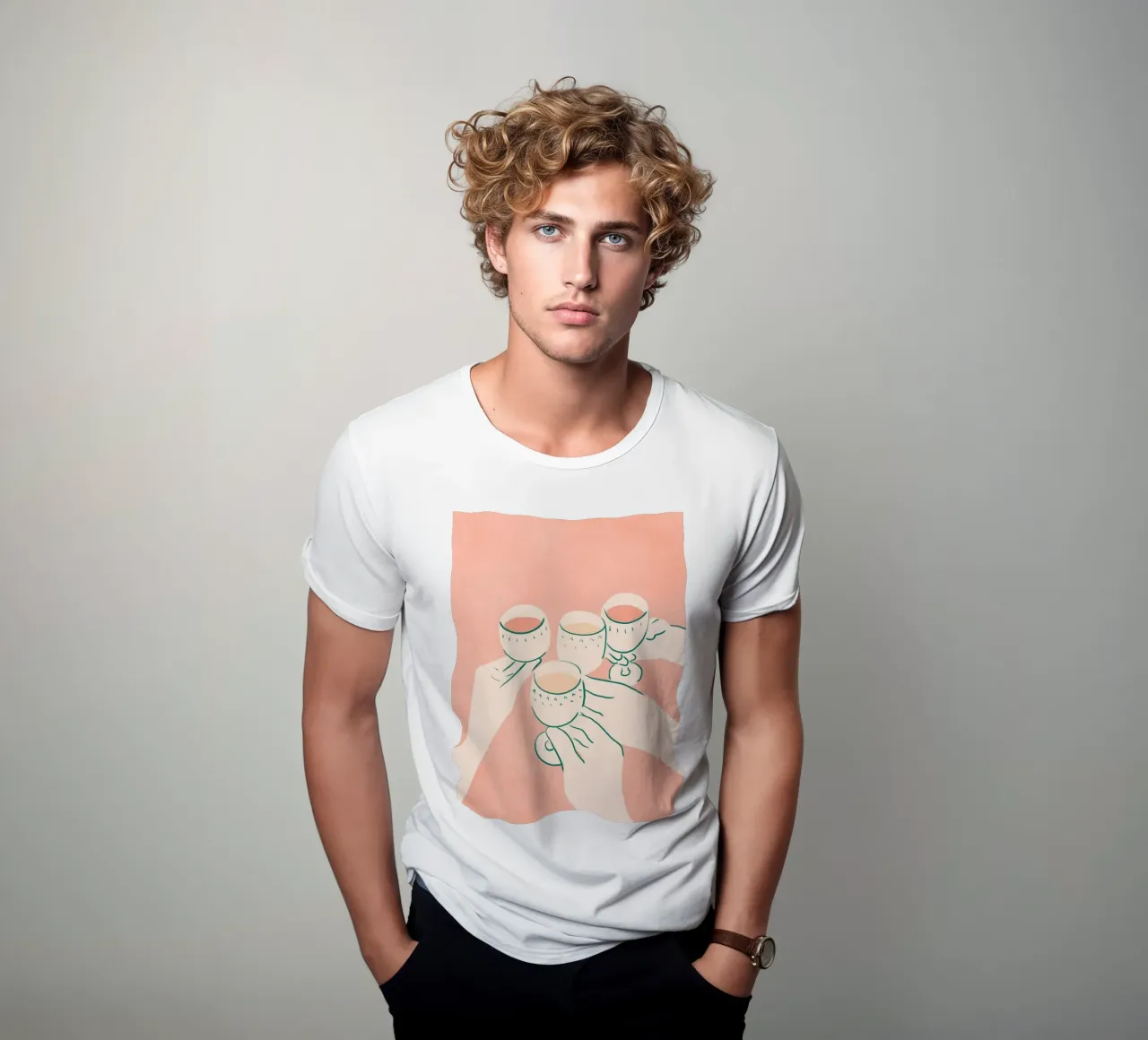 Cin cin ai bei tempi t-shirt da Kintsugi99