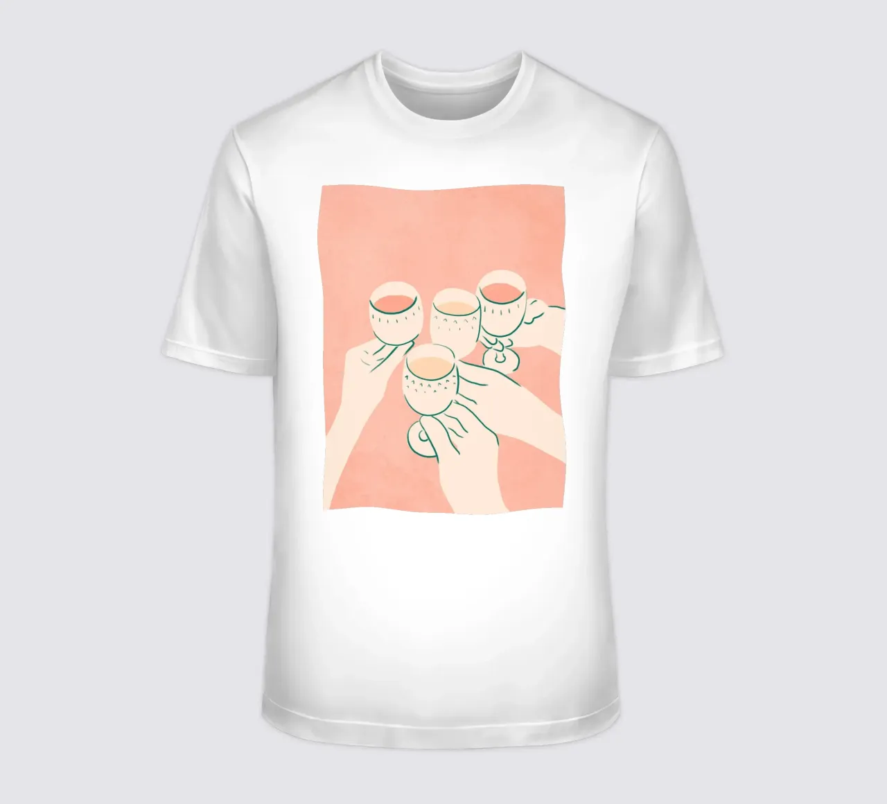 Cin cin ai bei tempi t-shirt da Kintsugi99