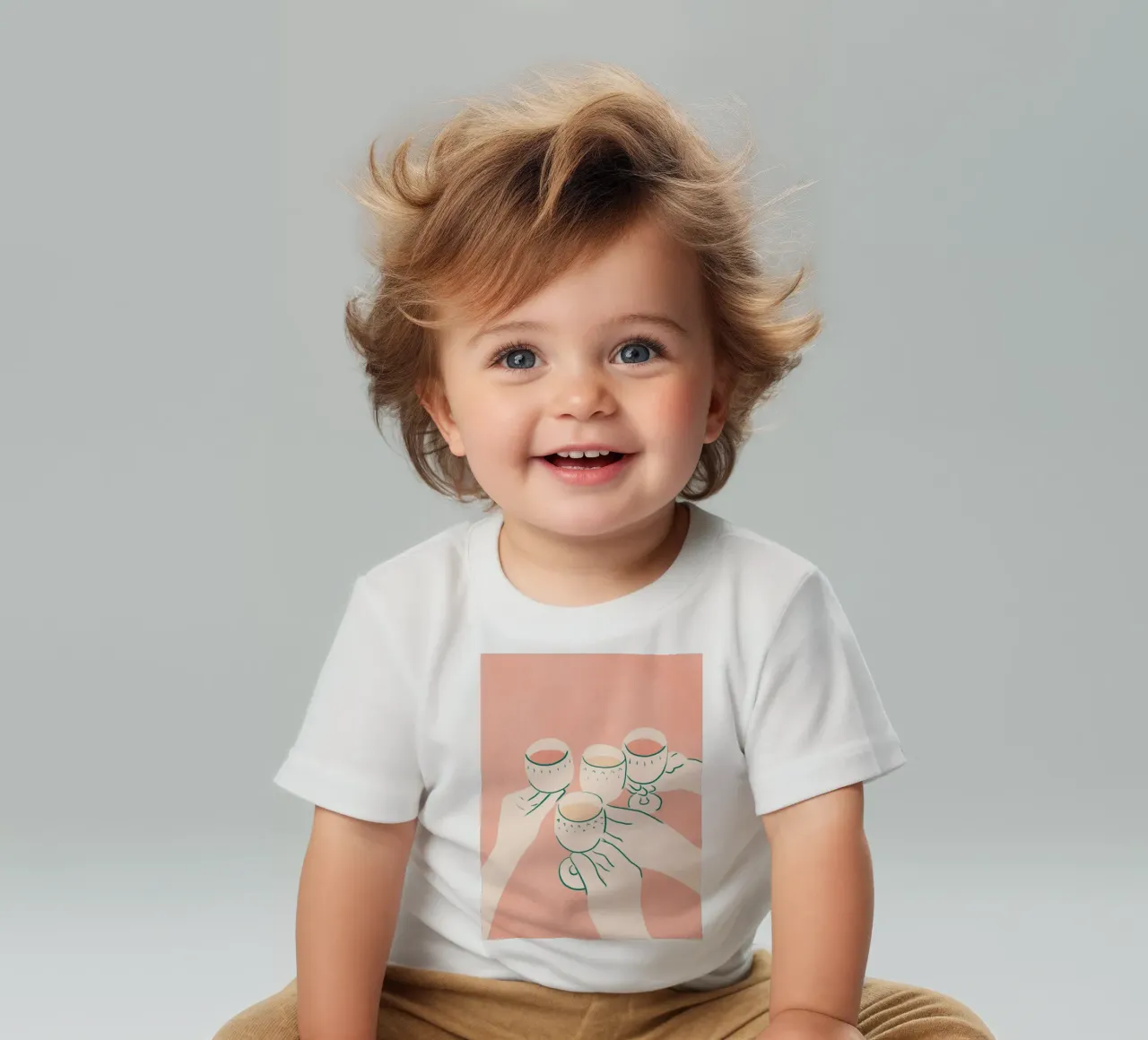 Cin cin ai bei tempi maglietta neonato da Kintsugi99