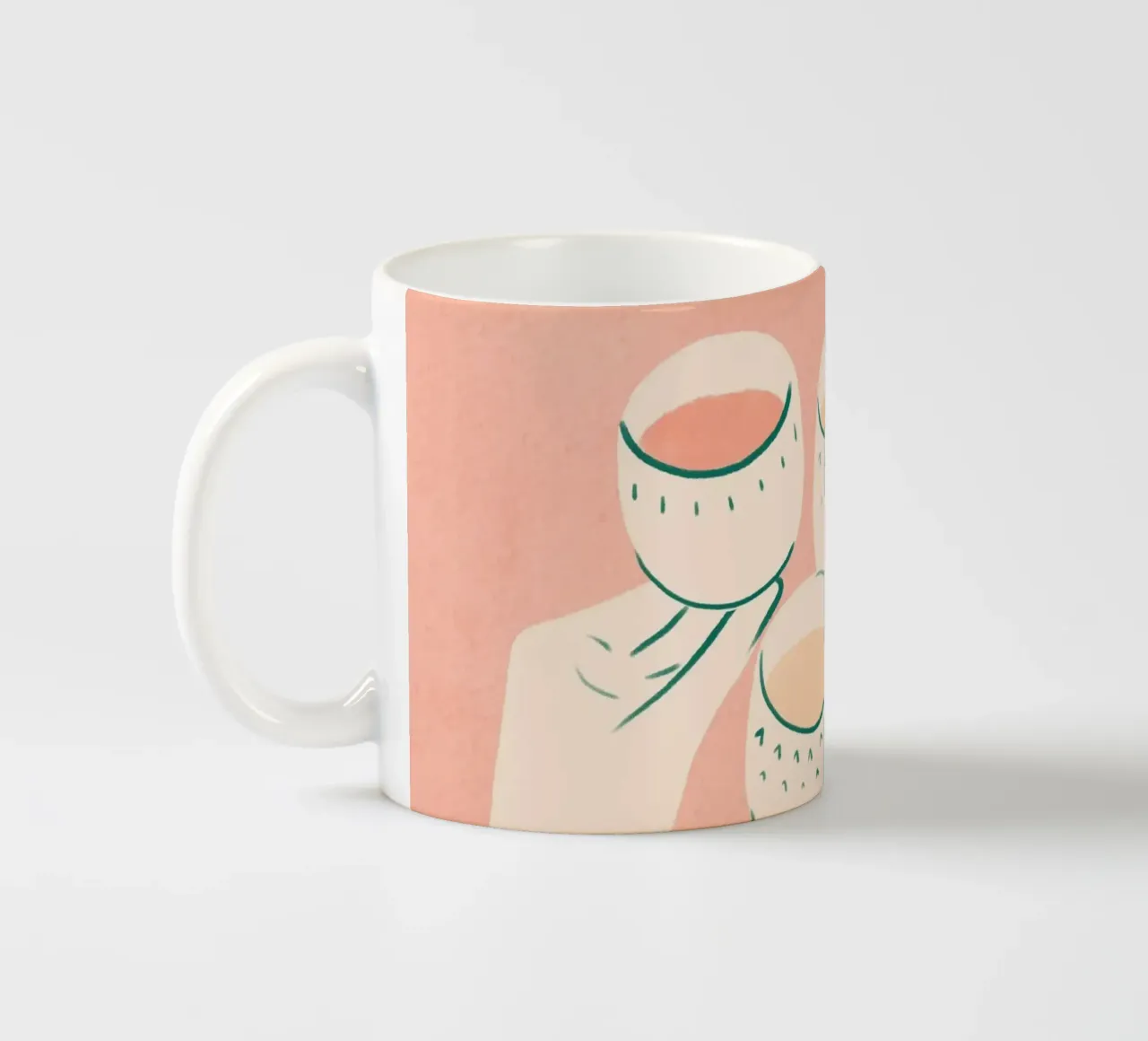 Cin cin ai bei tempi tazza in ceramica da Kintsugi99