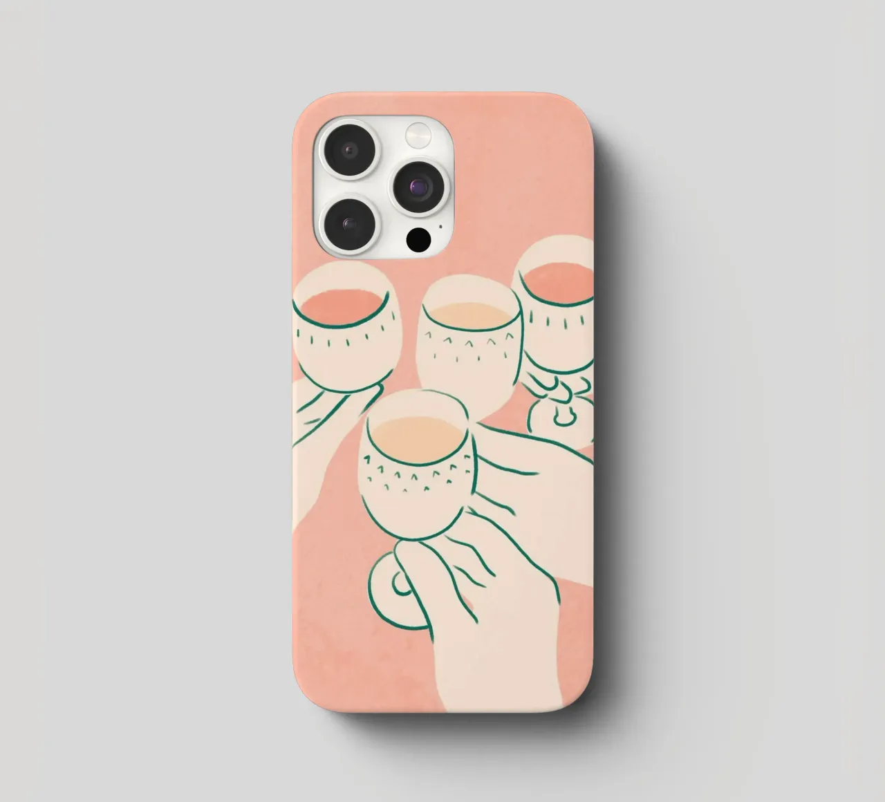 Cin cin ai bei tempi cover iphone da Kintsugi99