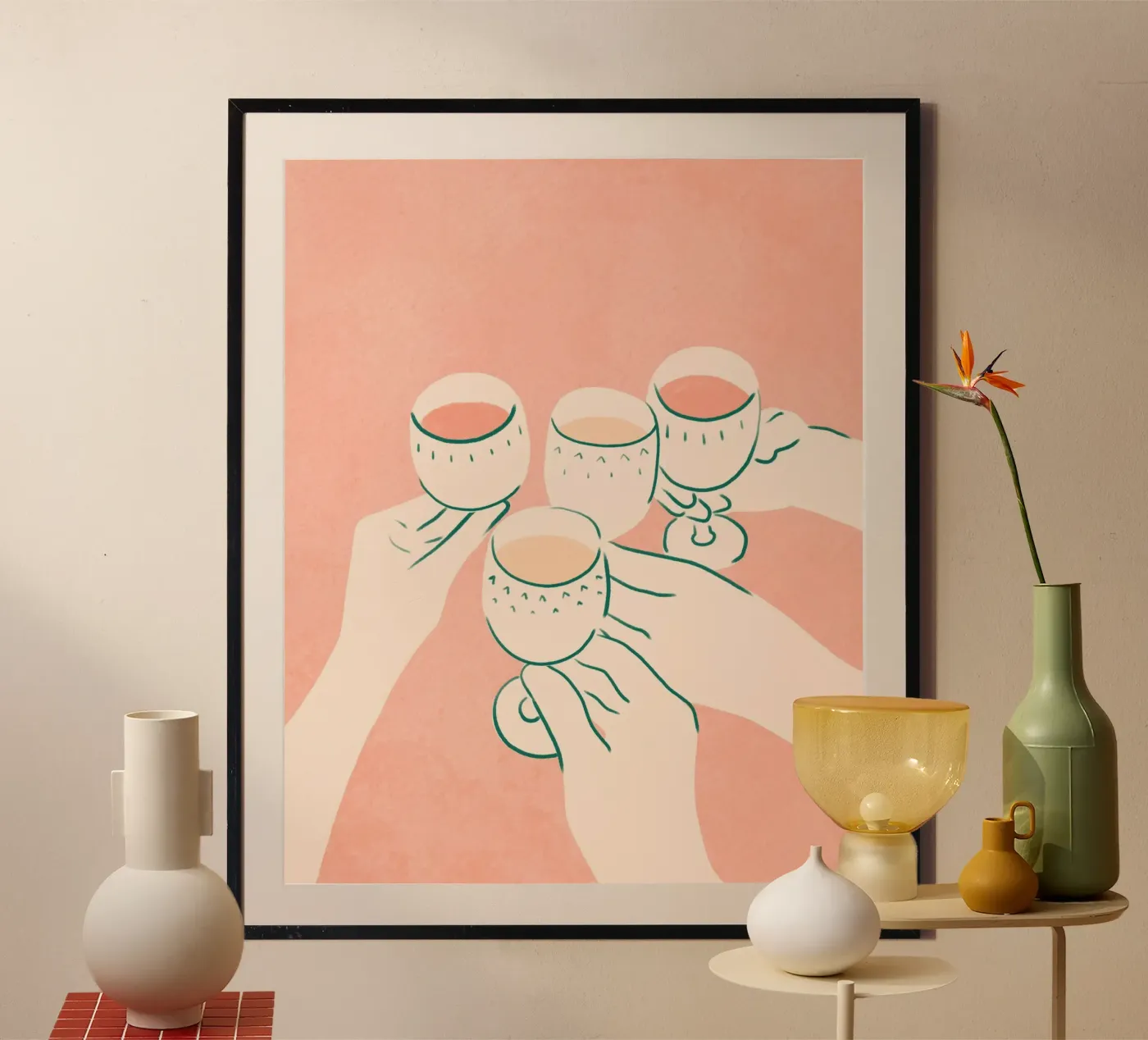 Cin cin ai bei tempi poster da Kintsugi99