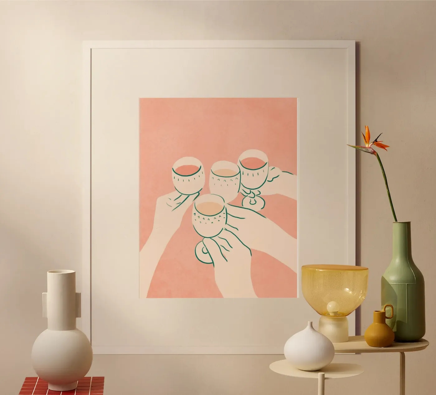 Cheers to Good Times poster da Kintsugi99