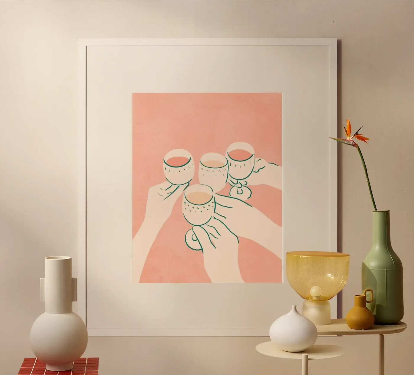 Cin cin ai bei tempi poster da Kintsugi99