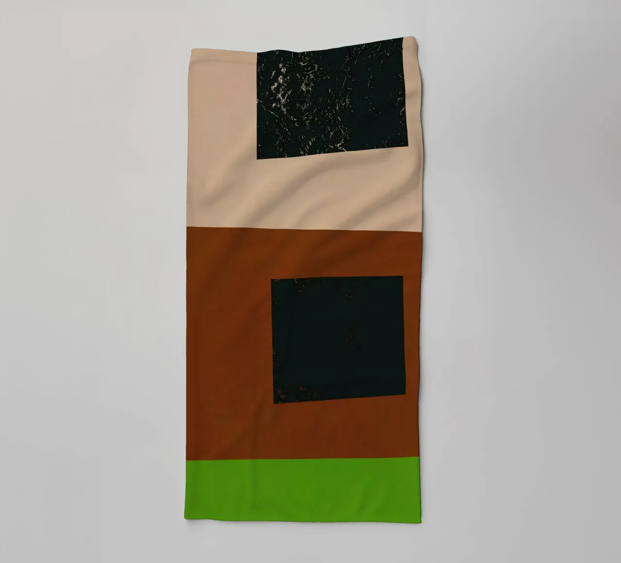 Superposition de couleurs design minimal 06 serviette de bain de Little Dean