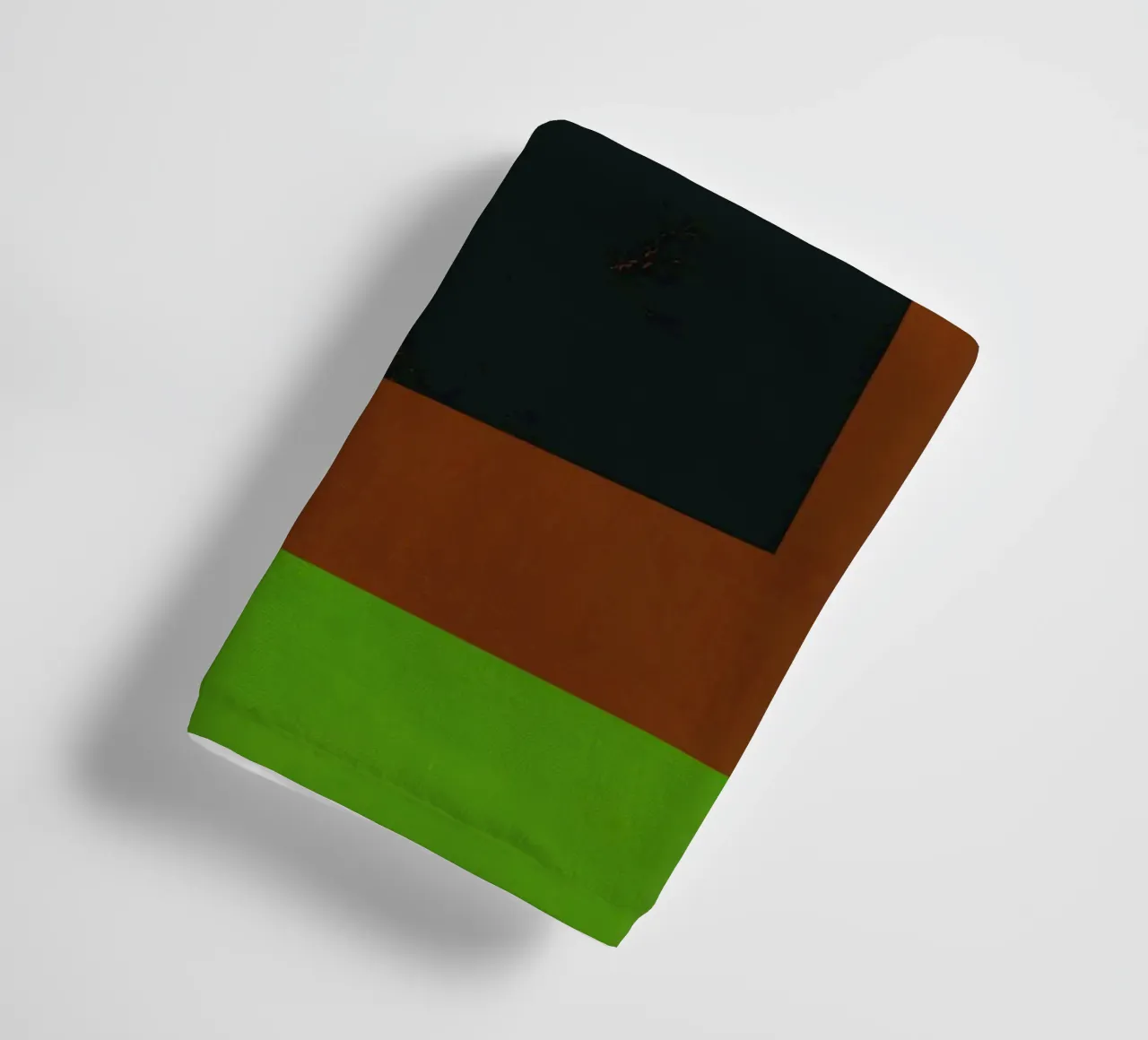 Superposition de couleurs design minimal 06 serviette de bain de Little Dean