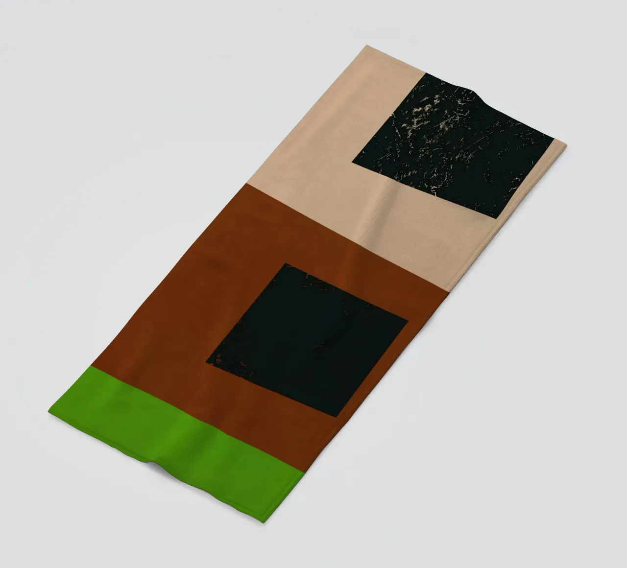 Sovrapposizione di colori design minimale 06 telo mare da Little Dean