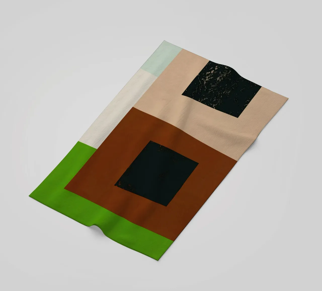 Sovrapposizione di colori design minimale 06 telo mare da Little Dean