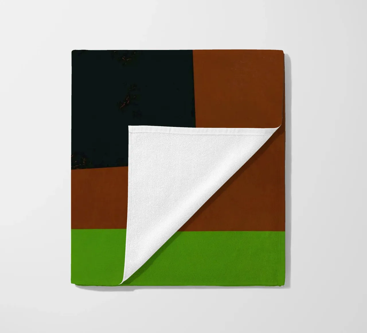 Sovrapposizione di colori design minimale 06 telo mare da Little Dean