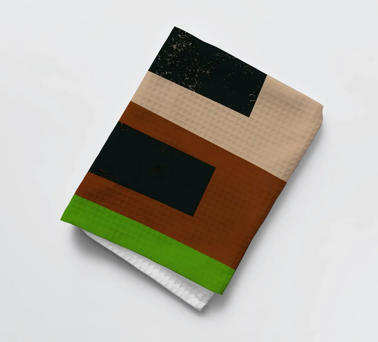 Sovrapposizione di colori design minimale 06 canovaccio da cucina da Little Dean