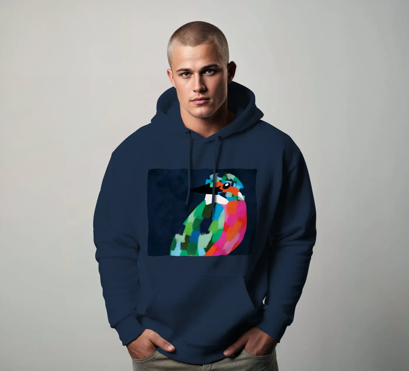 Patchwork Perfection Hoodie von Kintsugi99