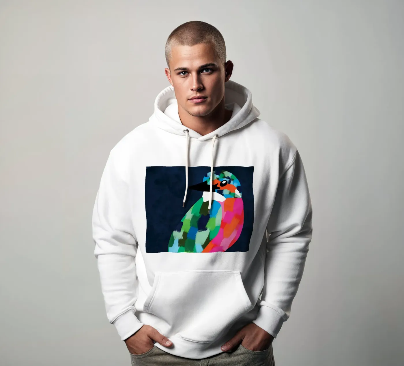 Patchwork Perfection Hoodie von Kintsugi99