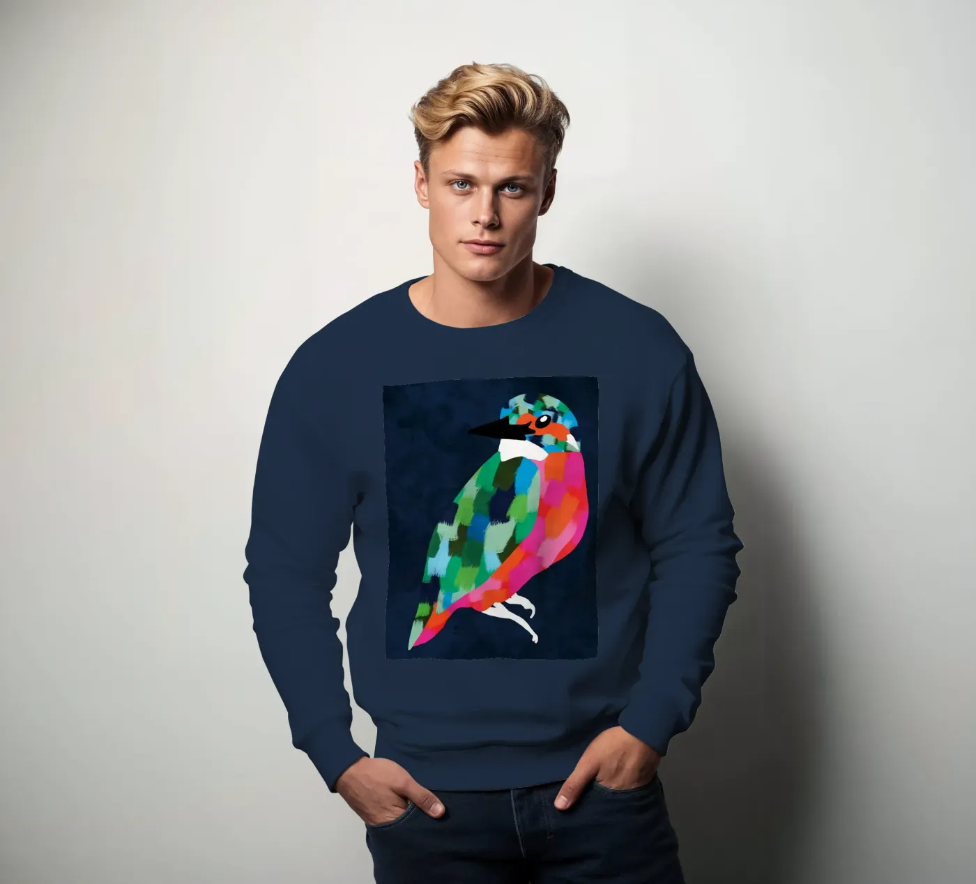 Patchwork-Perfektion Sweatshirt von Kintsugi99