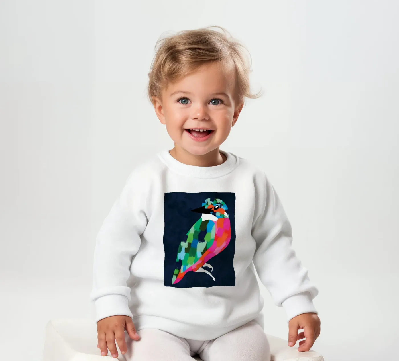 La perfezione del patchwork felpa neonato da Kintsugi99