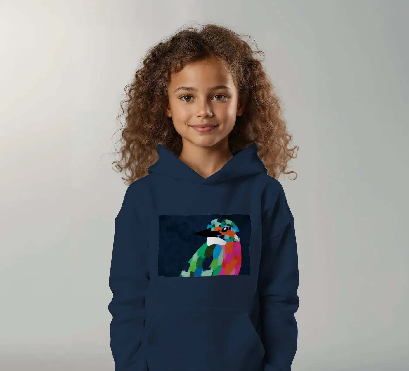 Patchwork perfectie kinder hoodie van Kintsugi99