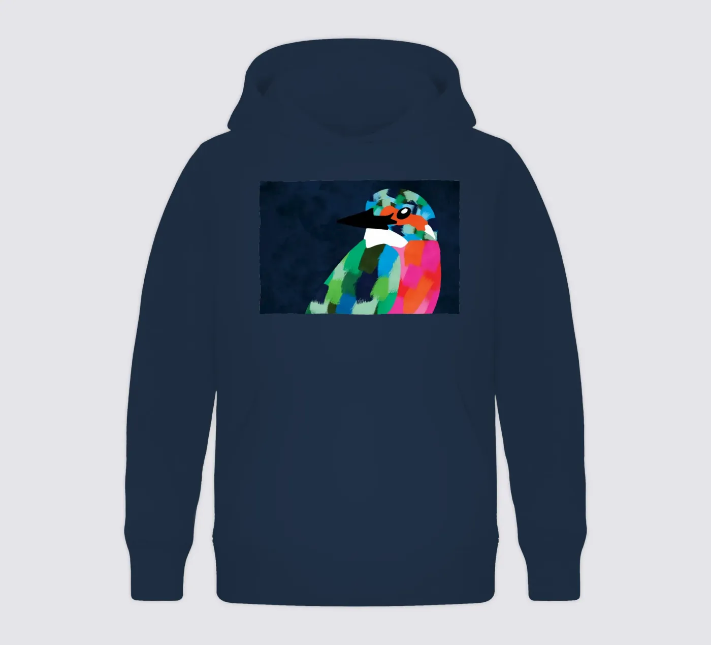 Patchwork perfectie kinder hoodie van Kintsugi99