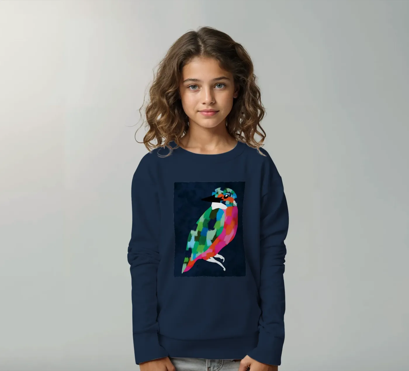 Patchwork Perfection kinder sweatshirt van Kintsugi99