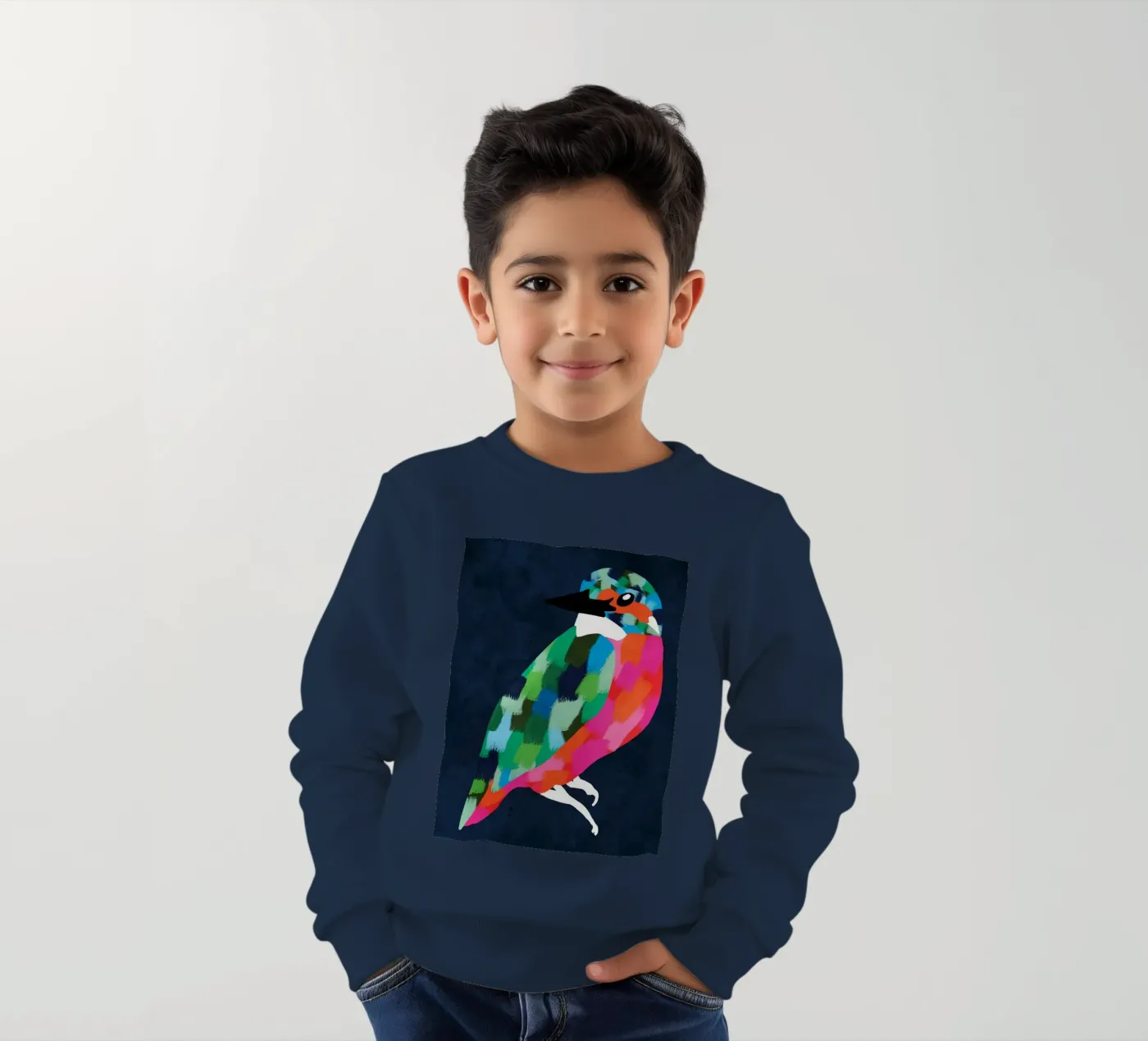 Patchwork perfectie kinder sweatshirt van Kintsugi99