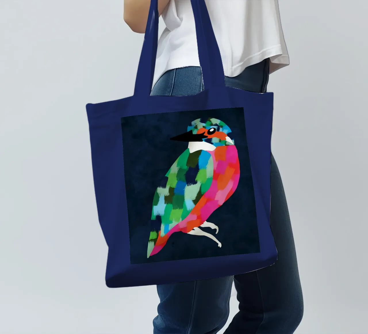 Patchwork-Perfektion Jutebeutel von Kintsugi99