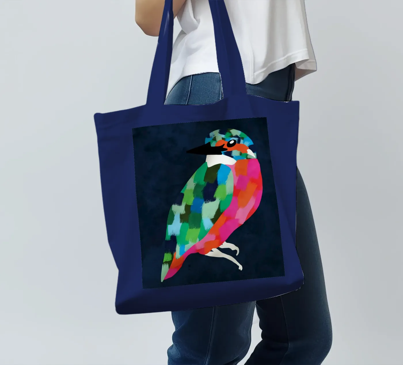 La perfezione del patchwork borsa in juta da Kintsugi99