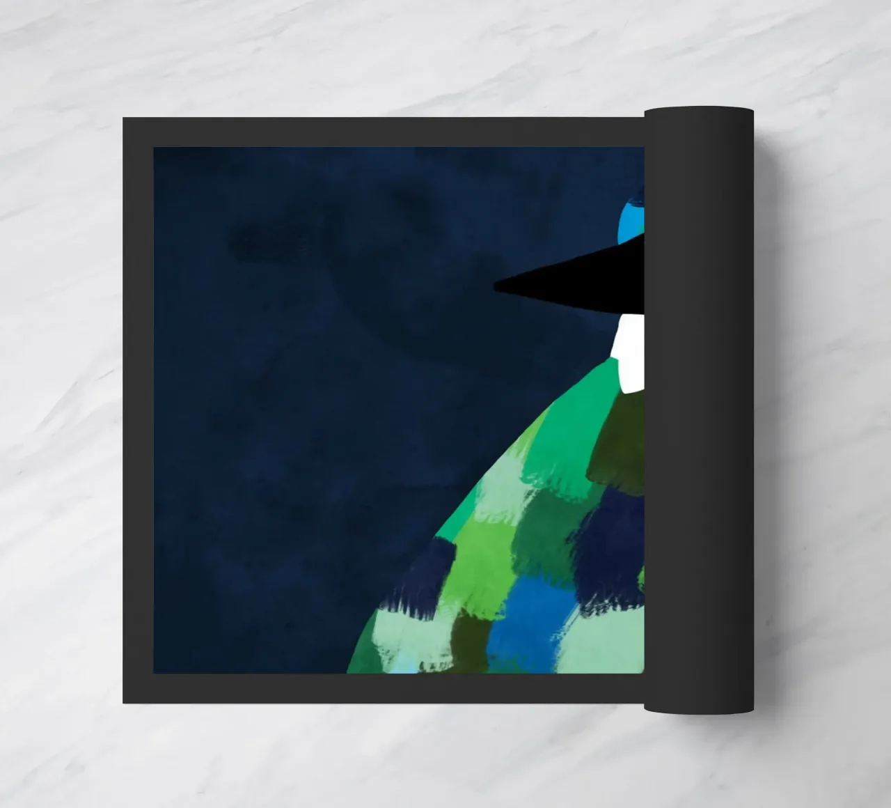 Patchwork-Perfektion Fußmatte von Kintsugi99