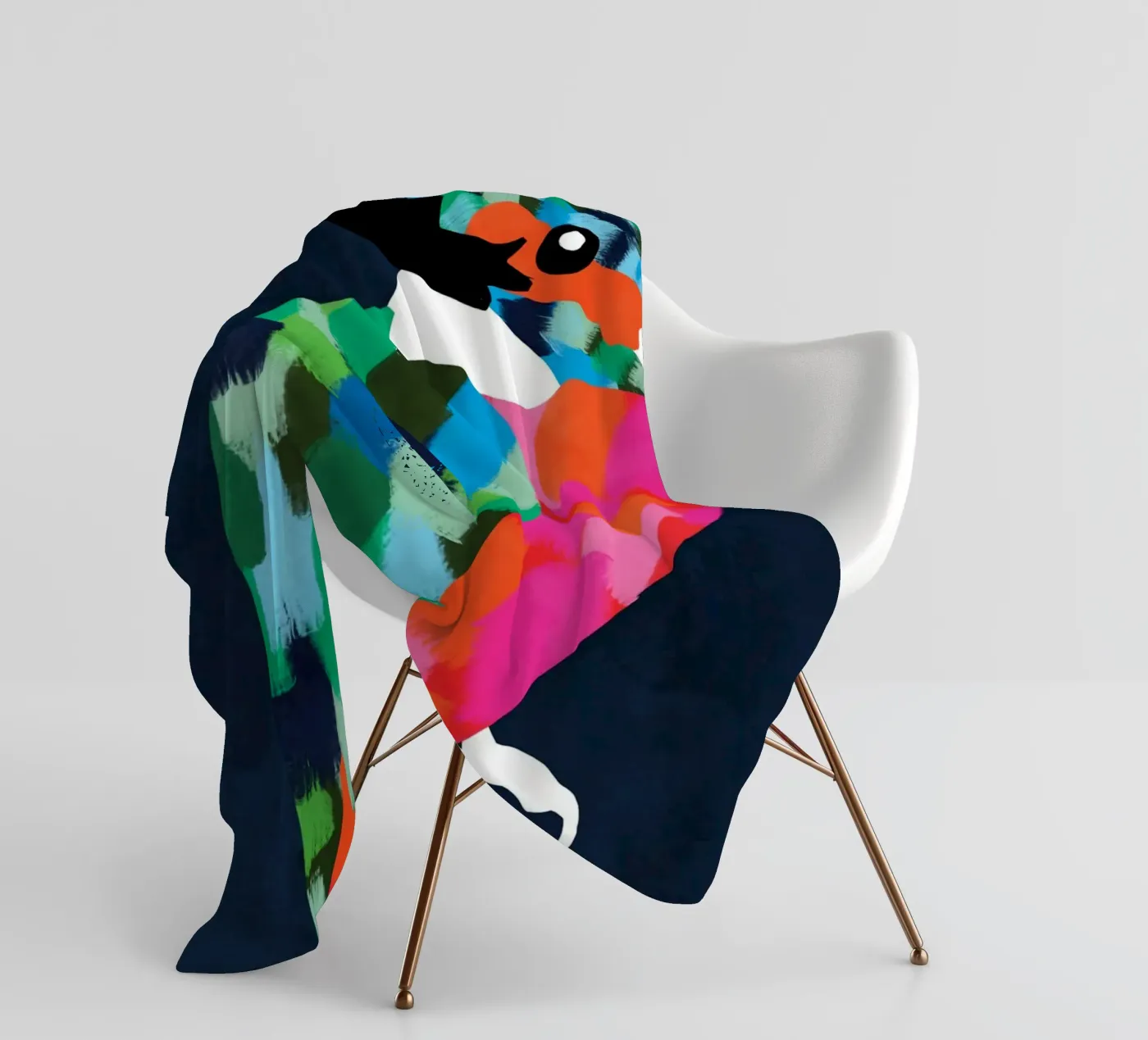 Patchwork perfectie fleecedeken van Kintsugi99