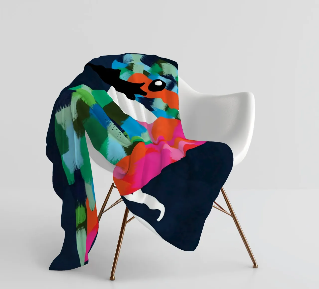 Patchwork-Perfektion Fleecedecke von Kintsugi99
