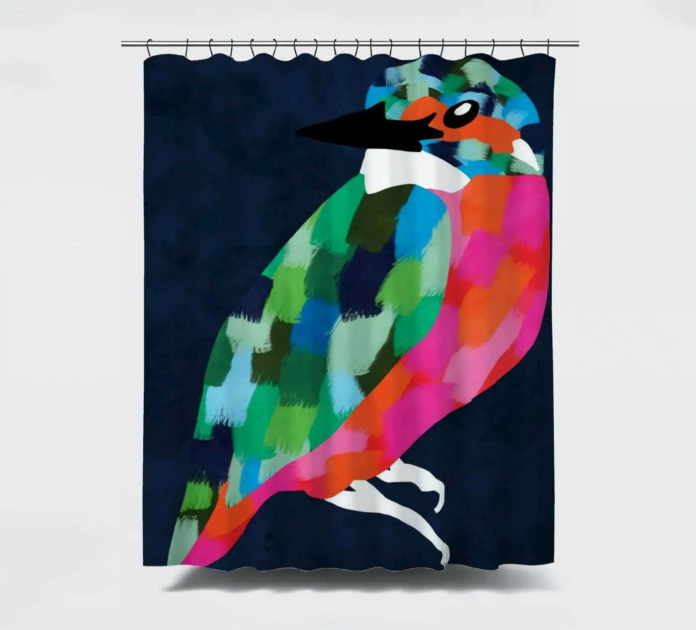 Patchwork perfectie douchegordijn van Kintsugi99