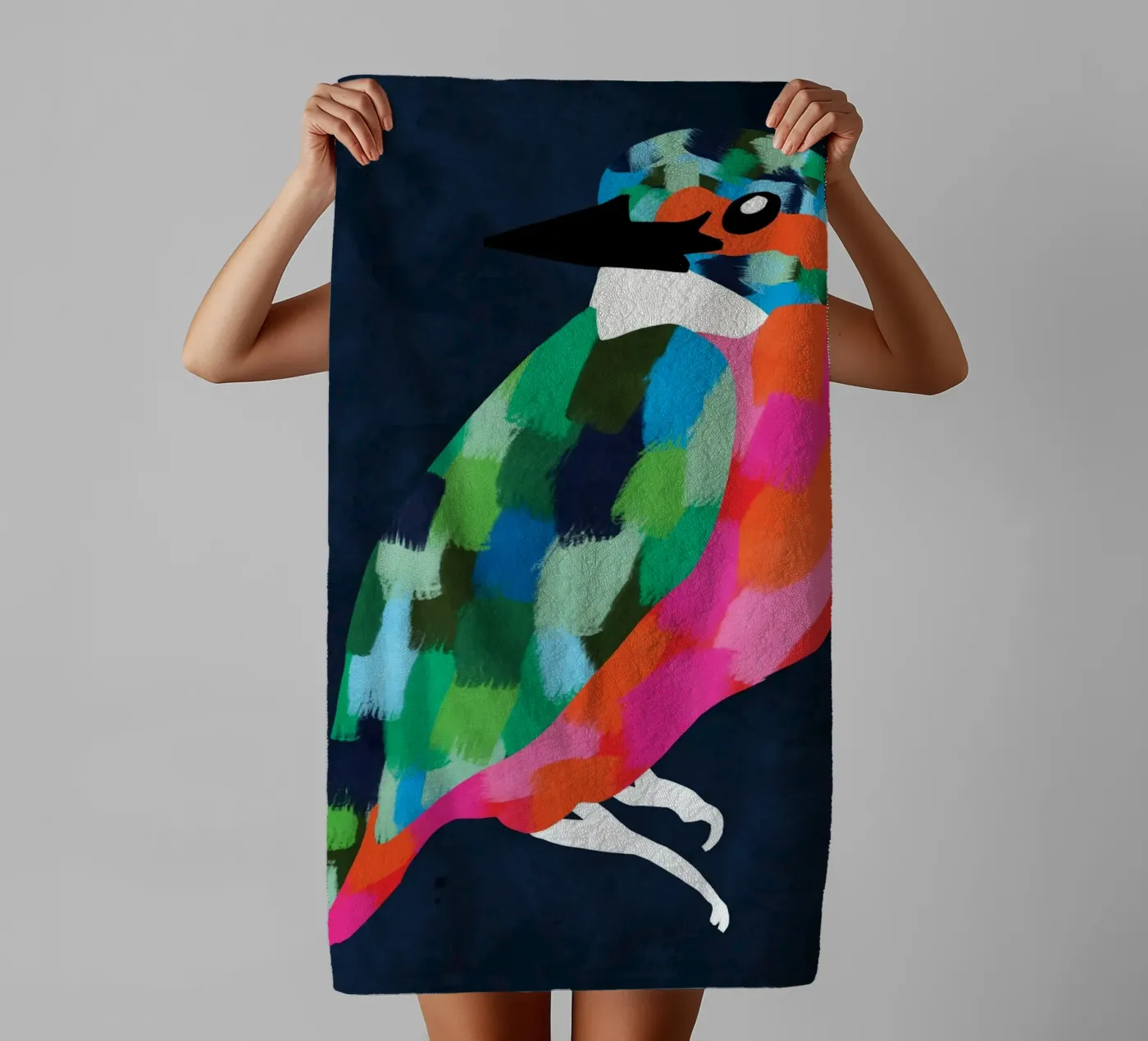 La perfezione del patchwork asciugamano da bagno da Kintsugi99