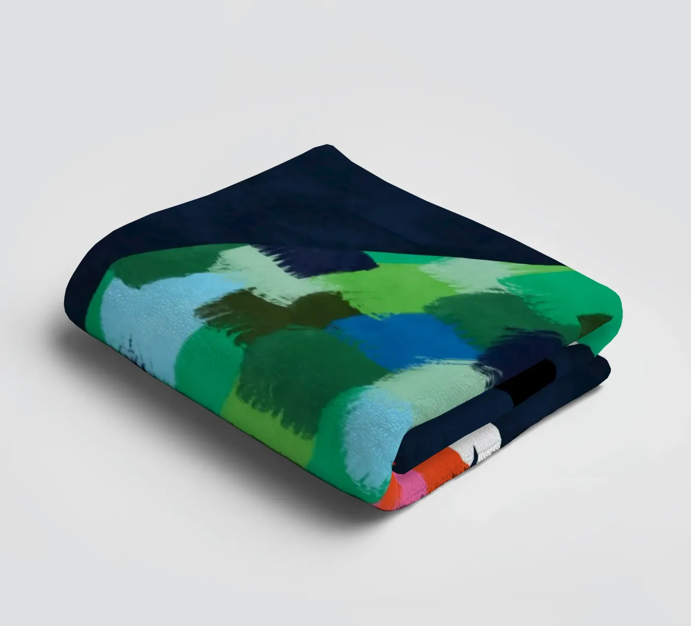 Patchwork perfectie badhanddoek van Kintsugi99