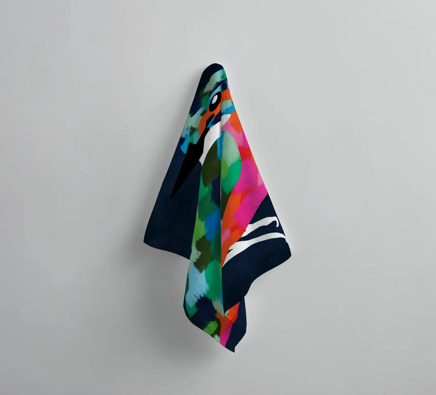 Patchwork perfectie badhanddoek van Kintsugi99