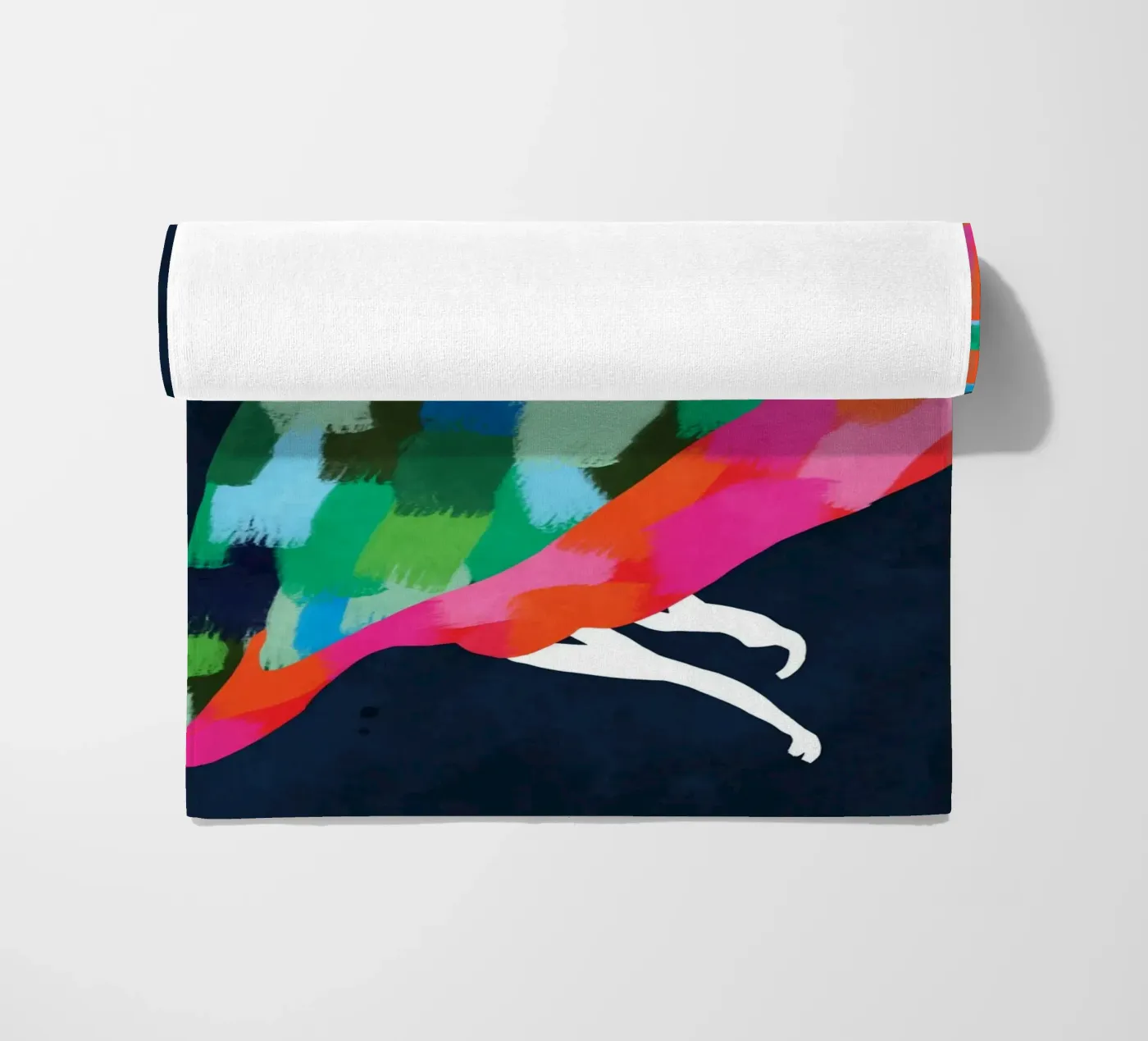 Patchwork Perfection serviette de plage de Kintsugi99