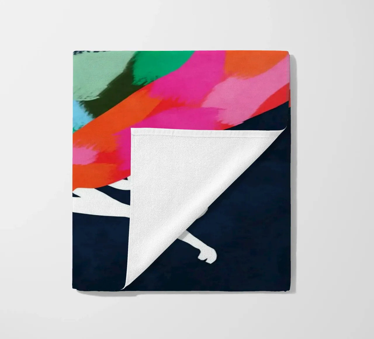 Patchwork-Perfektion Strandtuch von Kintsugi99