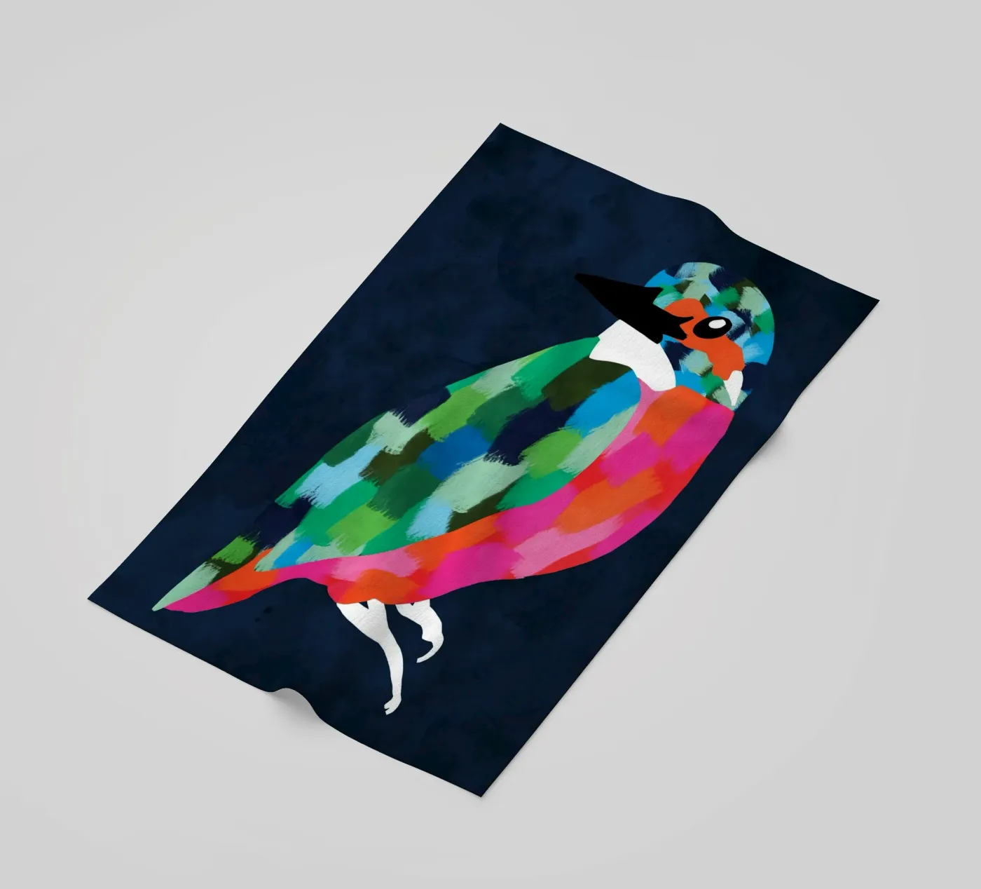 Patchwork perfectie strandhanddoek van Kintsugi99