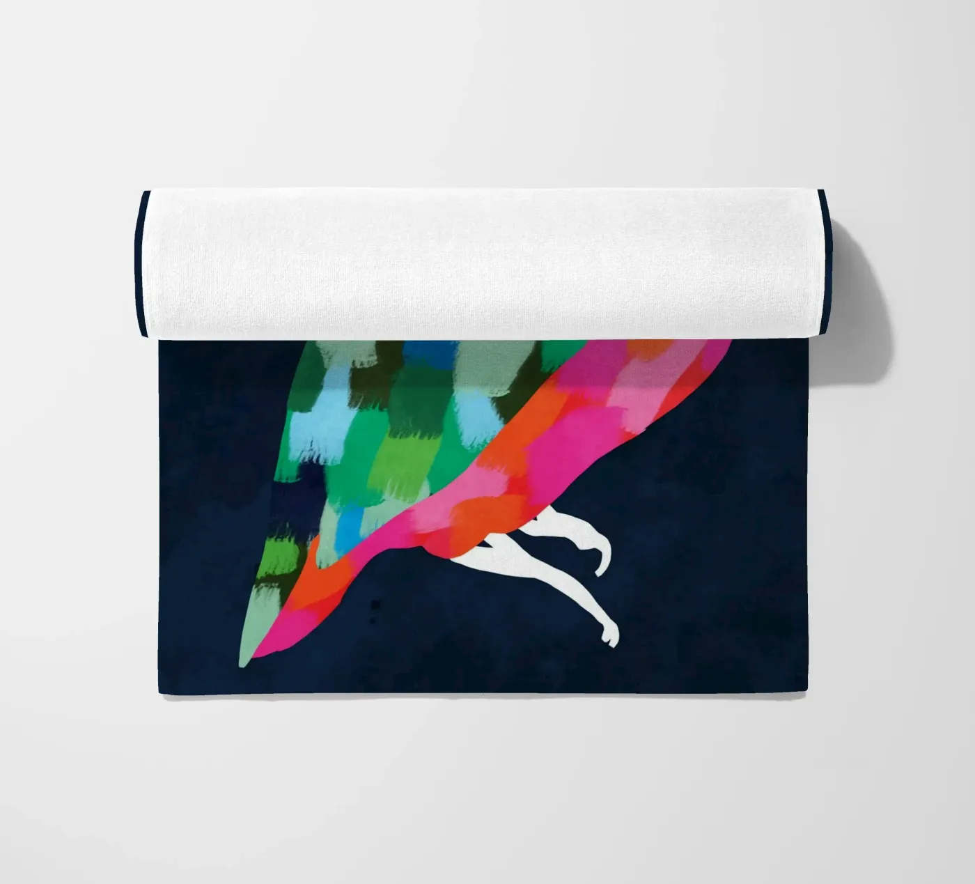 Patchwork Perfection serviette de plage de Kintsugi99