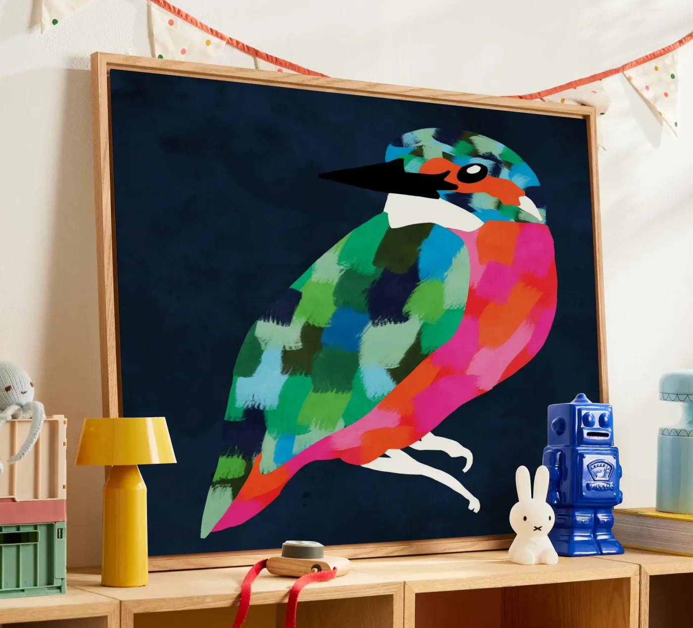 Patchwork perfectie acryl van Kintsugi99