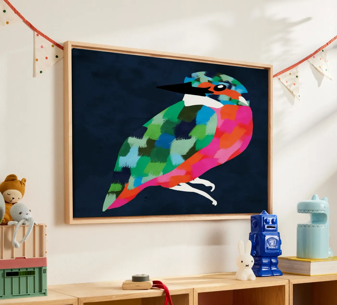 Patchwork Perfection canvas by Kintsugi99