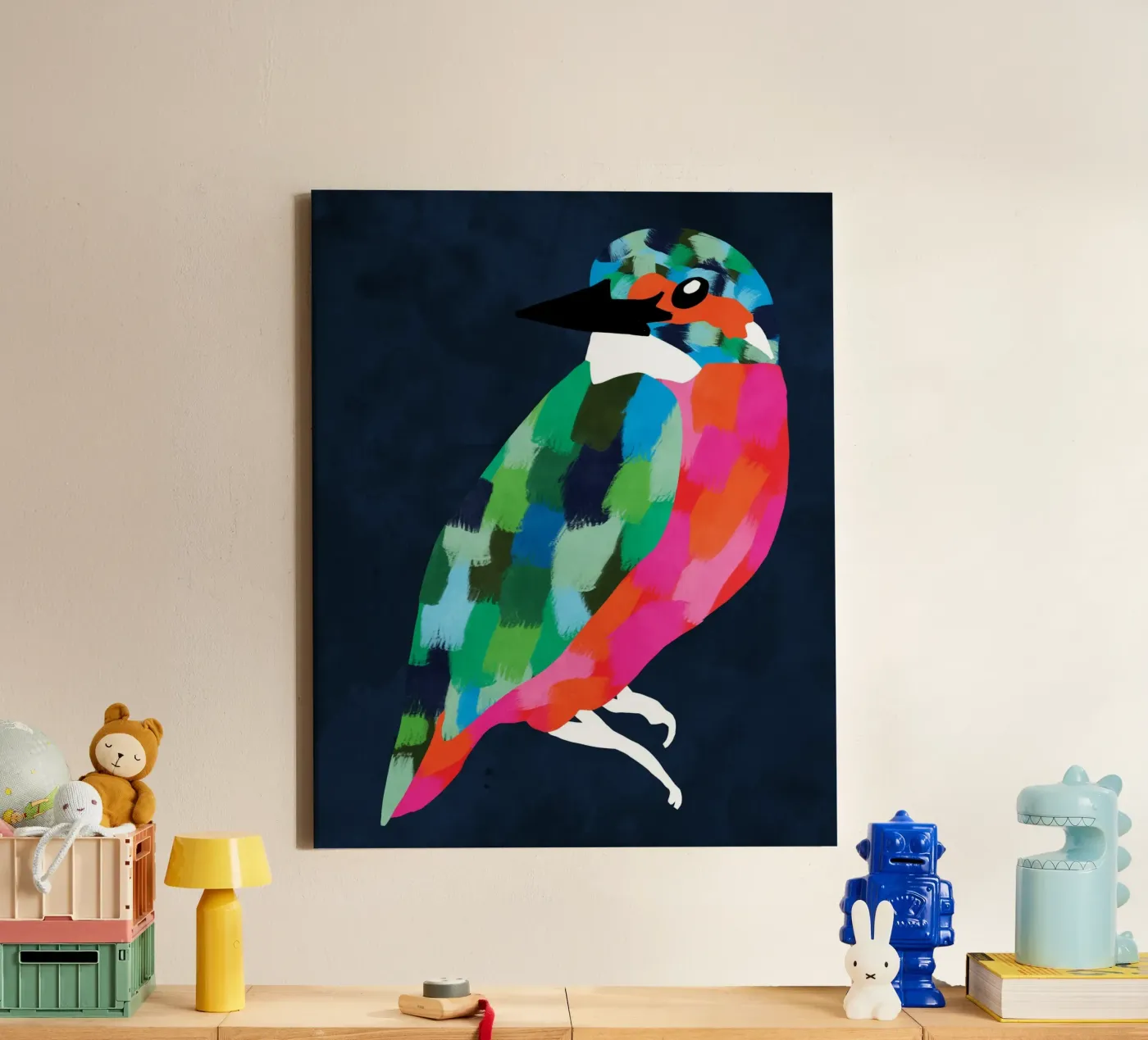 Patchwork Perfection canvas by Kintsugi99