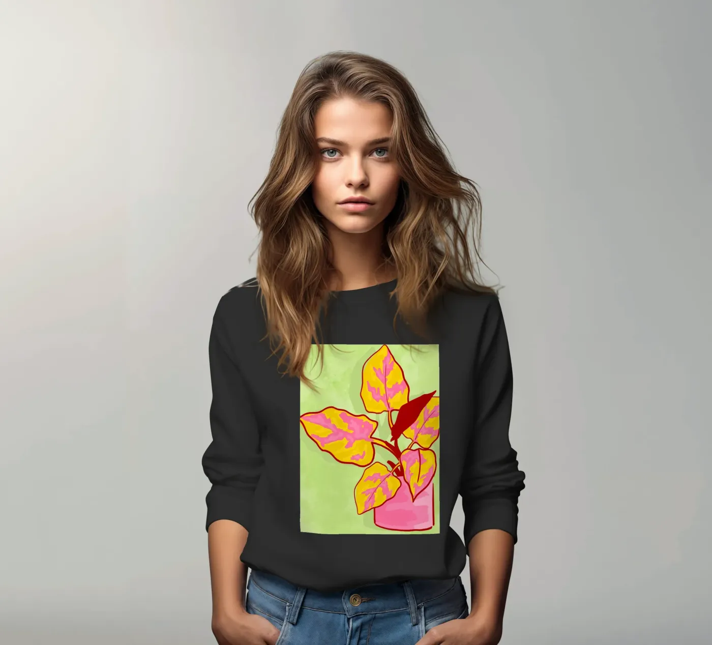 Lentetuin sweatshirt van Kintsugi99