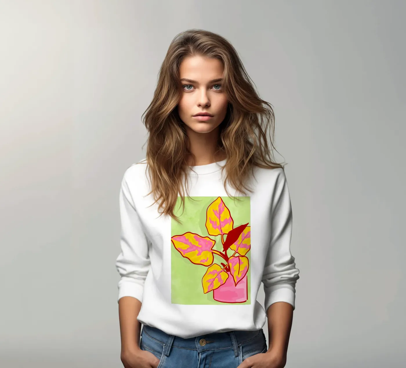 Lentetuin sweatshirt van Kintsugi99
