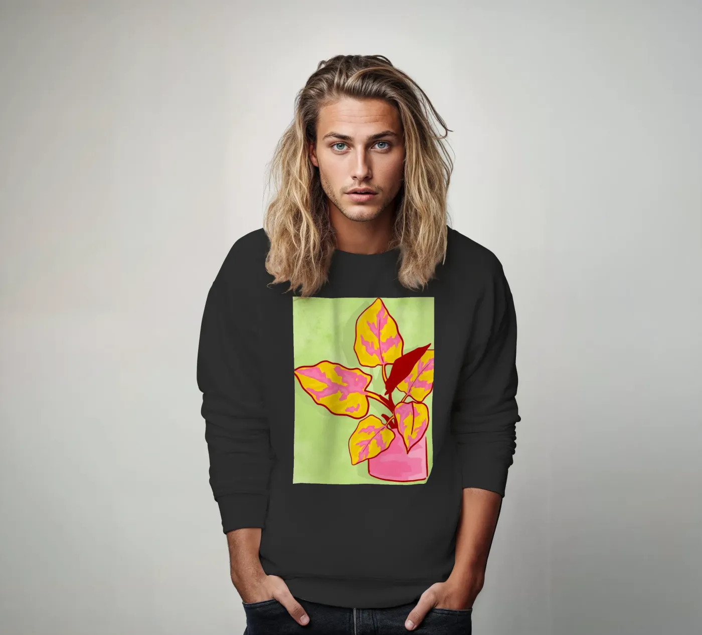 Lentetuin sweatshirt van Kintsugi99