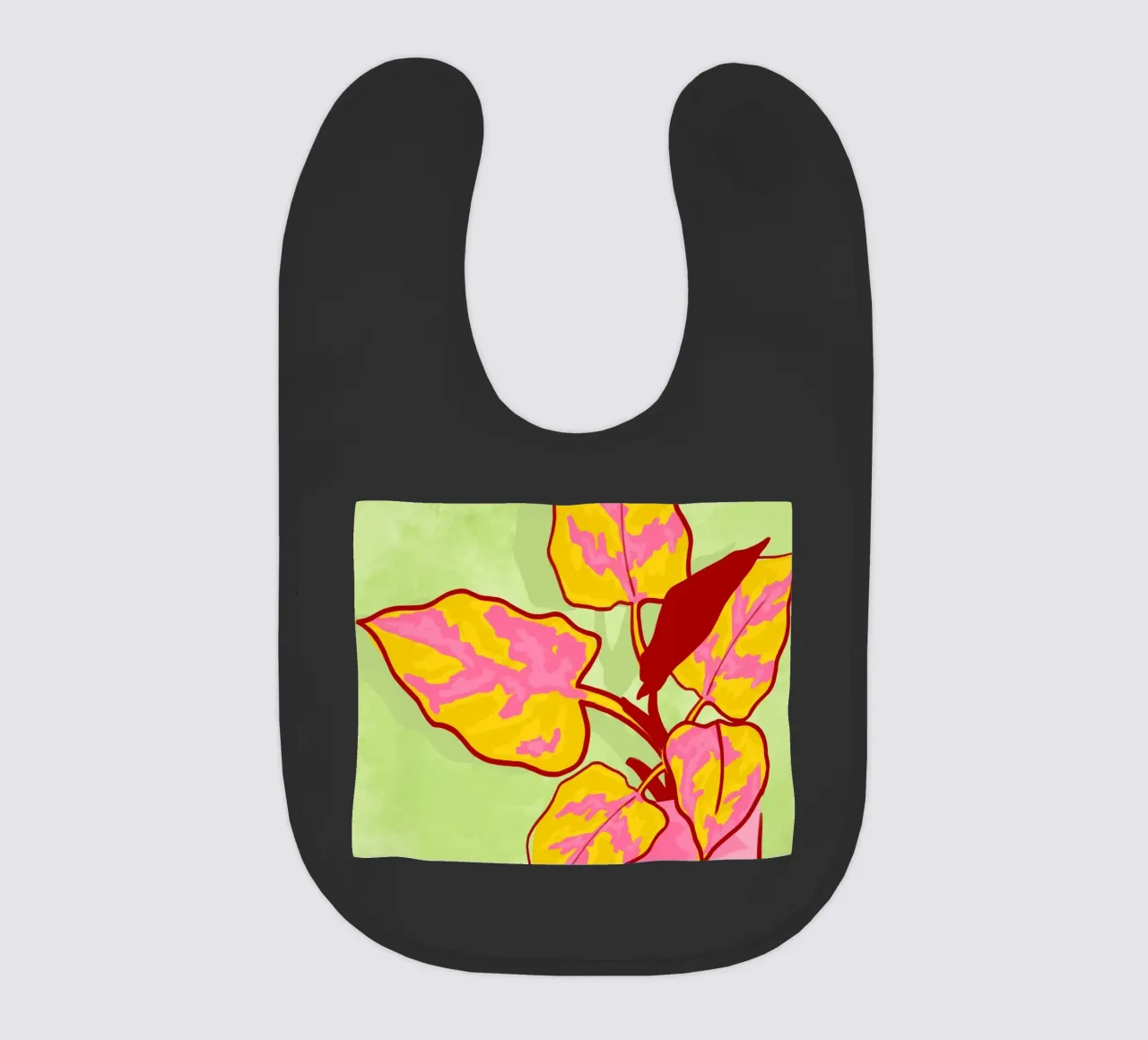 Spring Garden baby bib by Kintsugi99