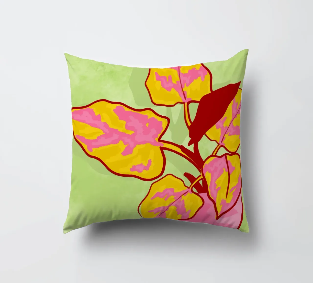 Spring Garden decorative cushion by Kintsugi99
