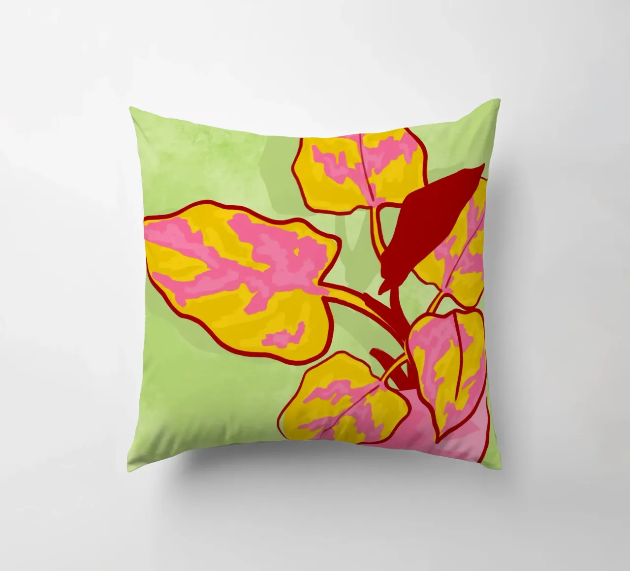 Spring Garden decorative cushion by Kintsugi99