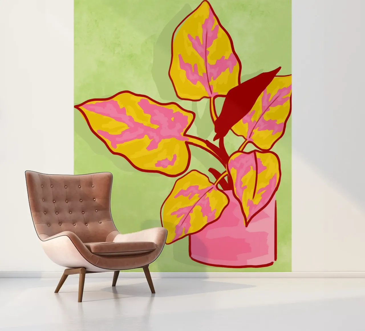 Lentetuin fotobehang van Kintsugi99